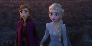 Anna and Elsa in Frozen II