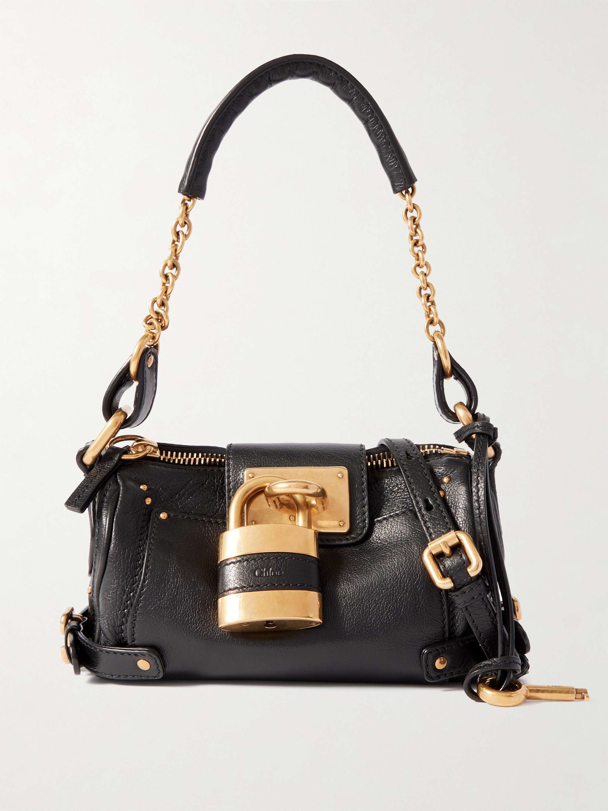 Paddington Textured-Leather Shoulder Bag