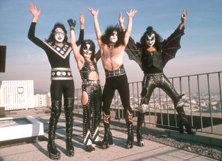 The 'classic' Kiss line-up in 1975