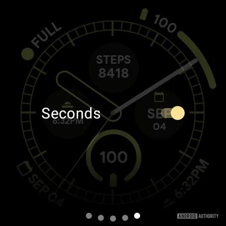 Pixel Watch 2 watch face named Arc