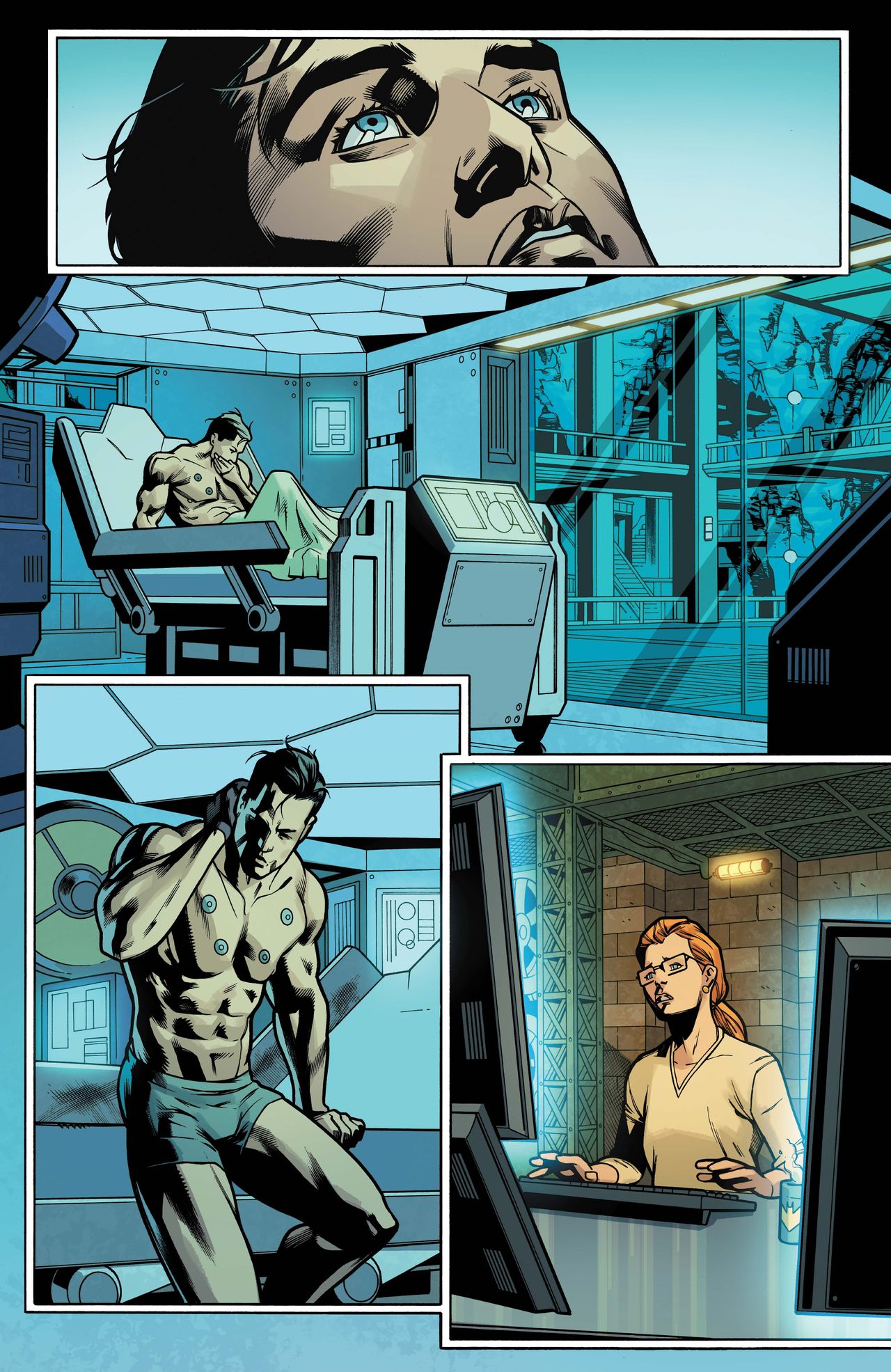 Pages from Batman/Catwoman: The Gotham War &ndash; Battle Lines #1