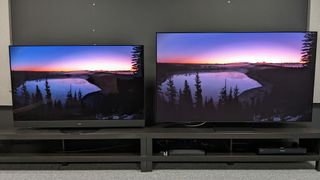 I tested Samsung's glare-free OLED TV vs a conventional OLED TV – here's what I learned