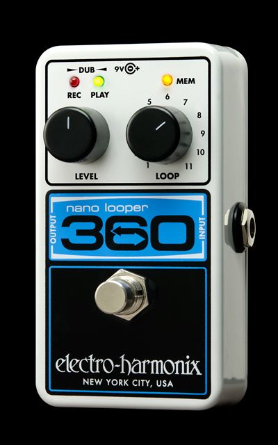 Electro-Harmonix Unveils New Nano Looper 360 Pedal — Demo Video