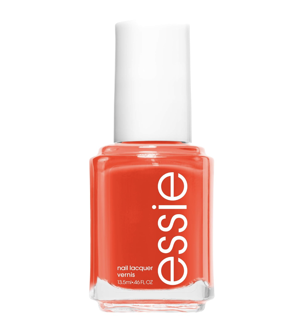 Essie red nail polish