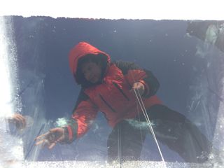 frozen lake science