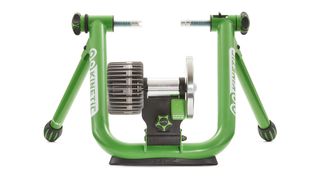 Kinetic Road Machine review: the bike trainer in green