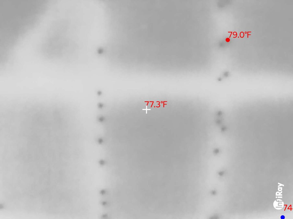 Screenshots of InfiRay P2 Pro Thermal Camera Samples.