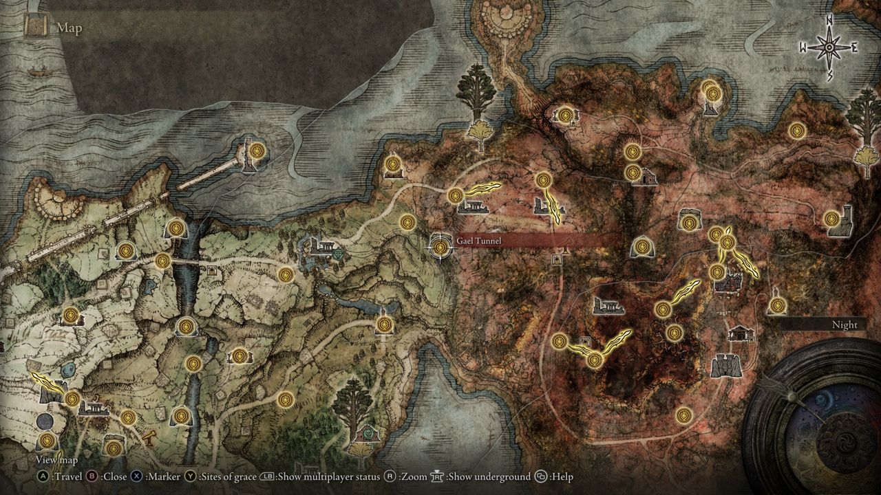 Gael Tunnel location