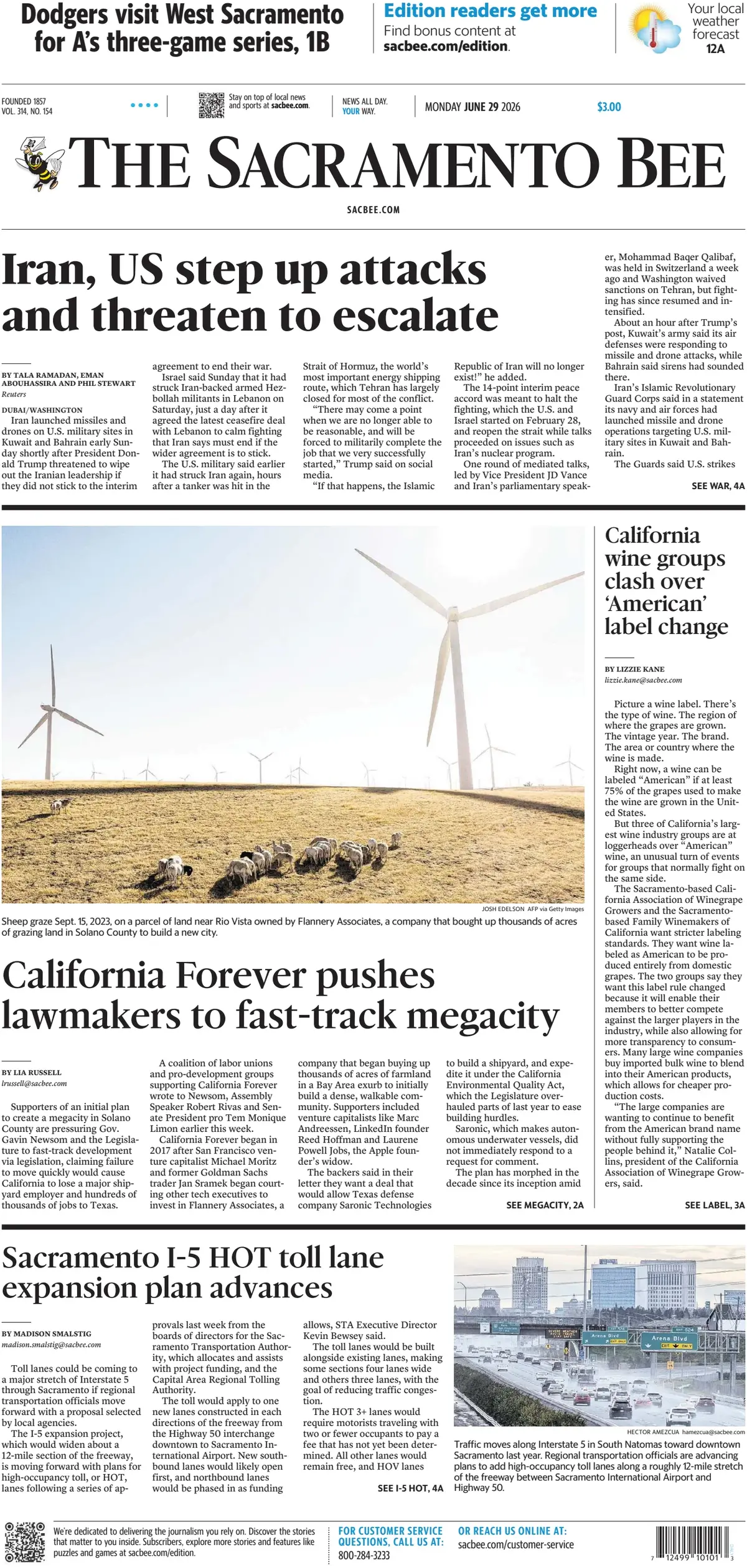 The Sacramento Bee