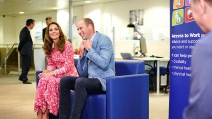 london, england september 15 prince william, duke of cambridge and catherine, duchess of cambridge speak to people looking for work at the london bridge jobcentre on september 15, 2020 in london, england photo by henry nicholls wpa poolgetty images