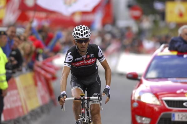 Xavier Tondo (Cervelo) is his team's best hope of overall glory now.