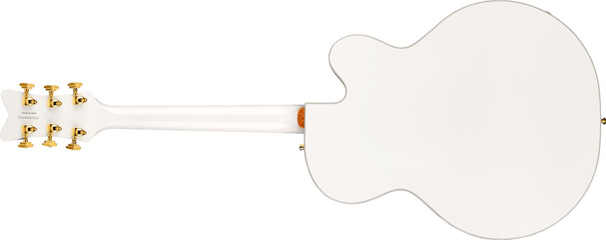 Gretsch G6136TG-LH Players Edition Falcon Hollow Body with String-Thru Bigsby and Gold Hardware White