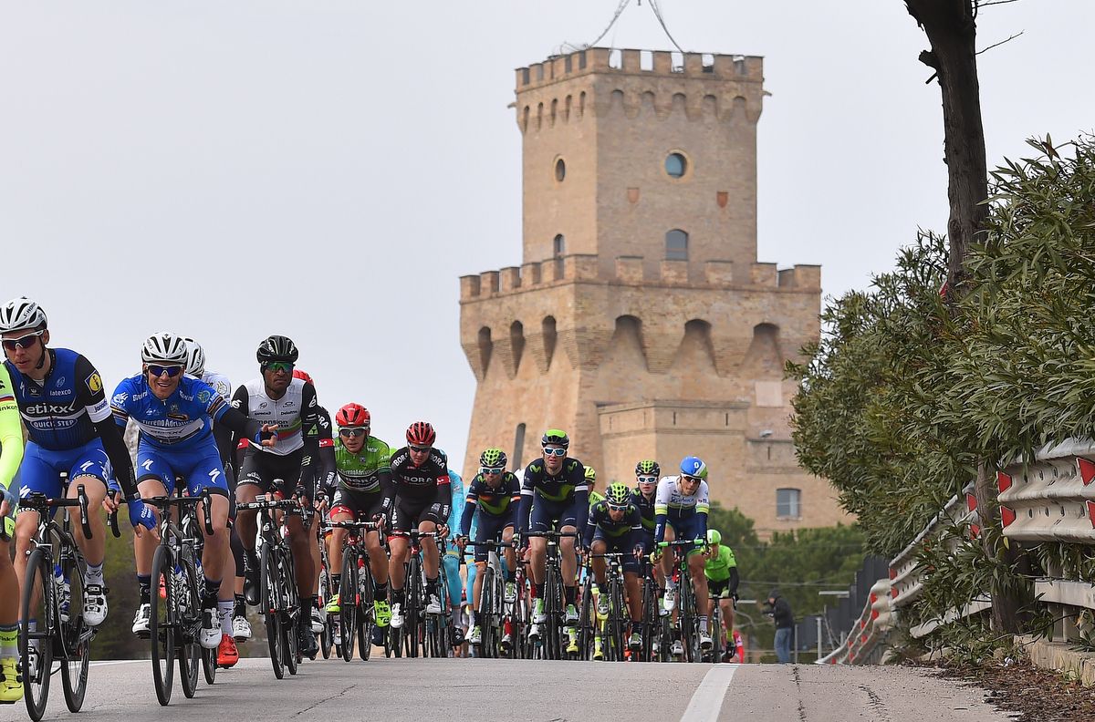 Zdenek Stybar has some fun for the camera