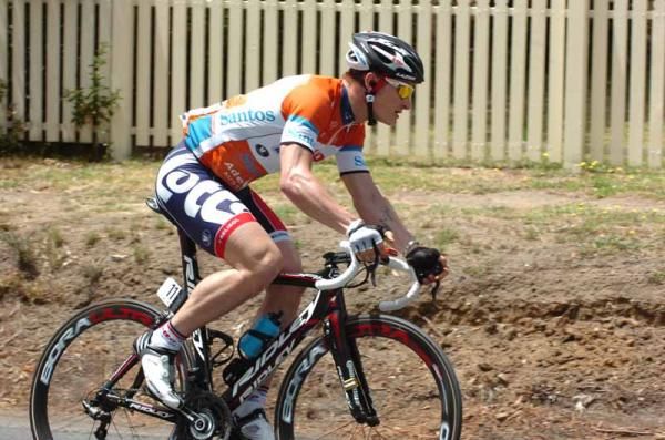 Andr&eacute; Greipel (Lotto-Belisol) in the leader's jersey for just a day