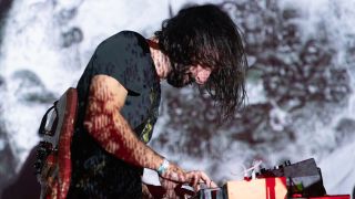 Jean Fossat of Slift performing onstage in 2024