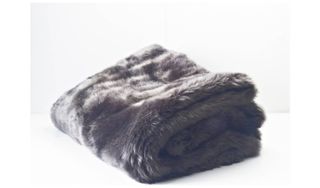 Argos faux fur heated blanket