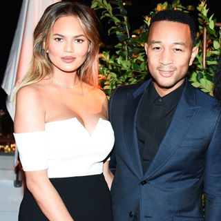 Mandatory Credit: Photo by Owen Kolasinski/BFA.com/REX/Shutterstock (5279922bs) Christine Teigen, John Legend, Chanel Iman Cfda Vogue Fashion Fund Welcome Cocktails, Los Angeles, America - 19 Oct 2015