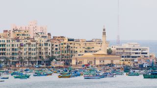 A photo of Alexandria's waterfront