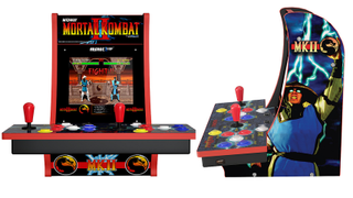 Mortal Kombat II 2-player arcade game