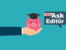 Ask the editor: 529 plans, college funds, piggybank with a scholar cap on it.