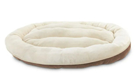 Animaze Brown Circle Bolster Dog Bed, 34" D X 6" H |RRP: $139.99 | Now: $103.99 | Save: $36 (25%) at Petco