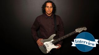 Aswani discusses session playing, his new Charvel, meeting Shrapnel’s Mike Varney and learning from the great Greg Howe, and how the irresistible power of rhythm set him on his way 