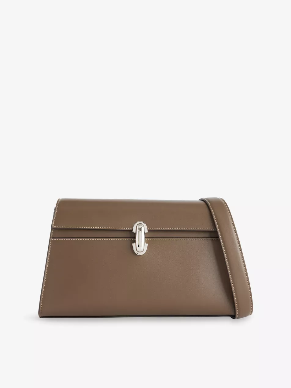 Symmetry Leather Shoulder Bag
