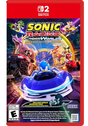 Sonic Racing: Crossworlds Amazon Exclusive Edition - Nintendo Switch 2