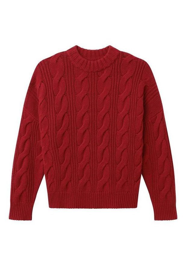 Naadam Cable Knit Crewneck Sweater