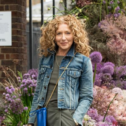 Kelly Hoppen at the Chelsea Flower Show