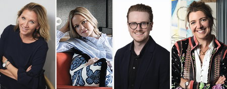 The experts: (left to right) Emma Pocock, Sarah Peake, Richard Smith and Jo Mann.