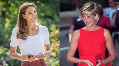 Kate Middleton's similarities to Princess Diana