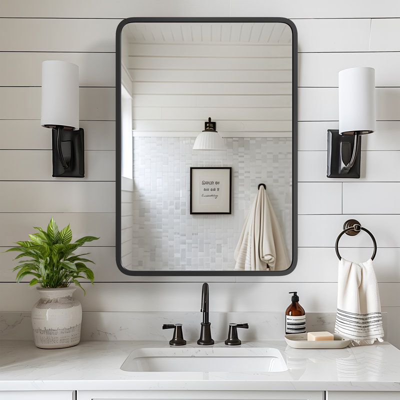Wade Logan&amp;reg; Bryndon Medicine Cabinet Mirror &amp;amp; Reviews | Wayfair