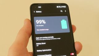 OnePlus 9 Pro battery settings
