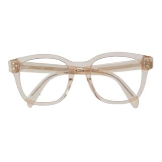 Clear square eyeglasses 