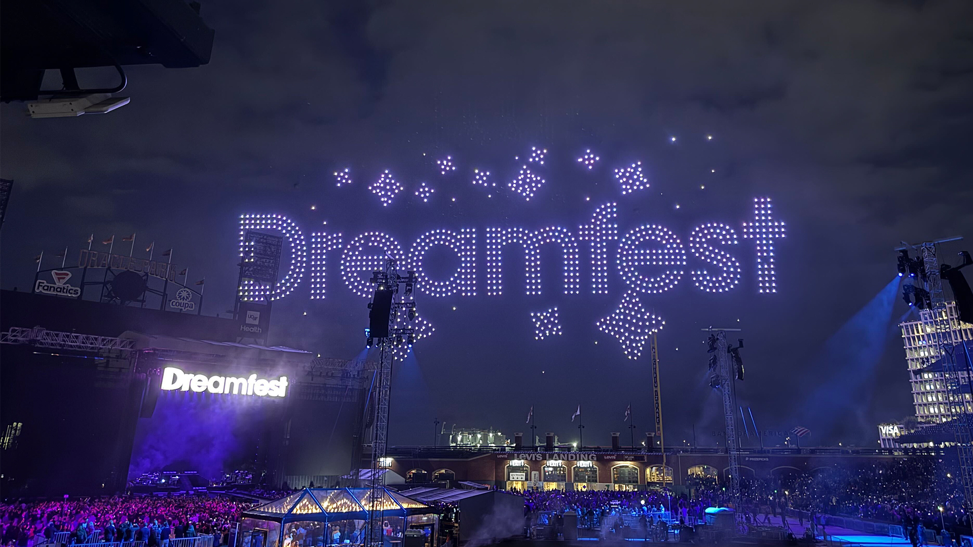 The Dreamfest concert at the end of the Dreamforce conference 2026