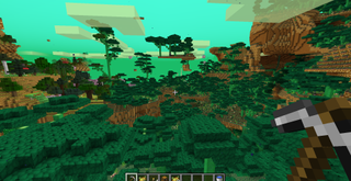 A new potato forest biome in Minecraft's Poisonous Potato update