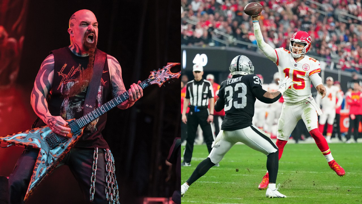 Slayer&#039;s Kerry King and Las Vegas Raiders