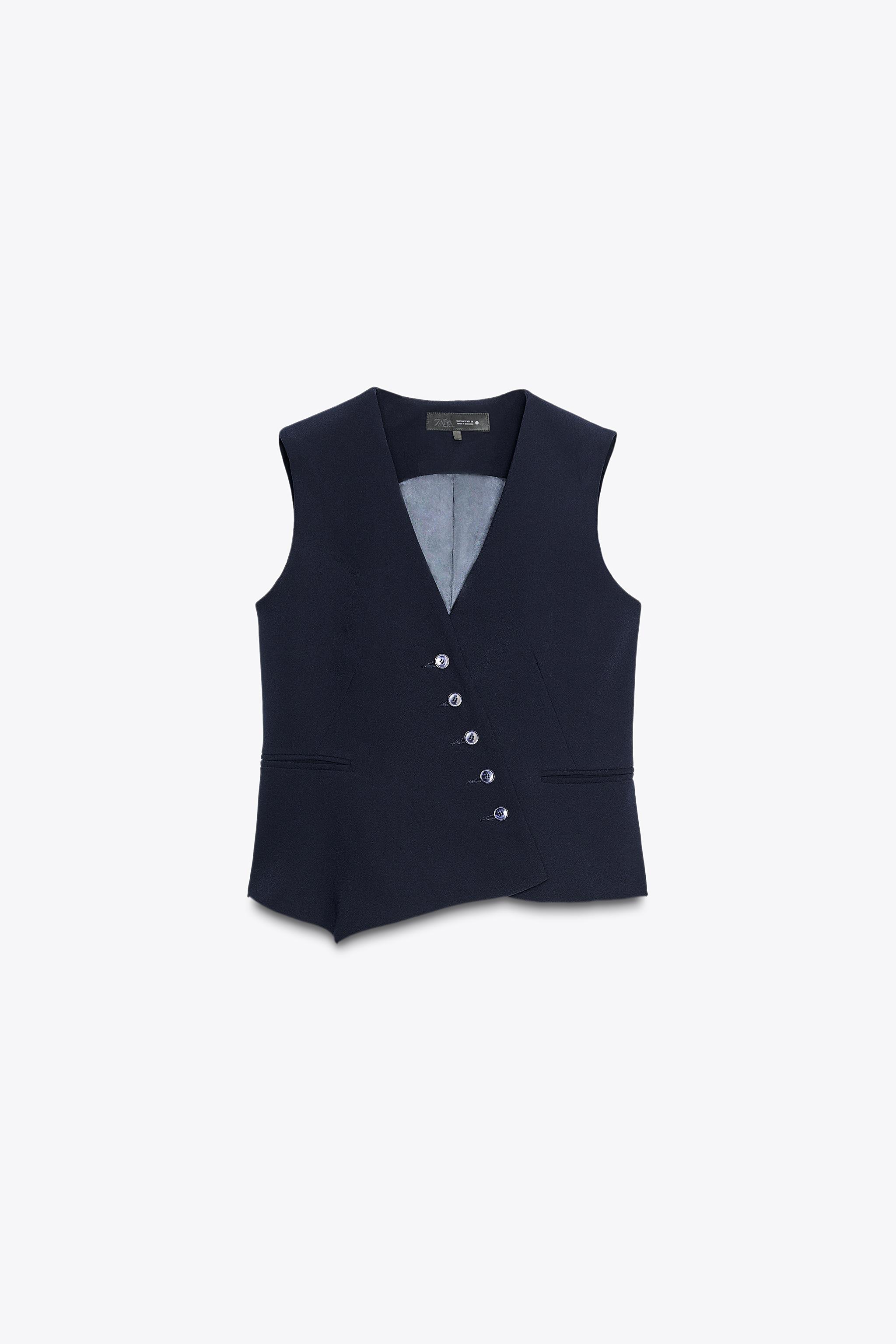 Zw Collection Asymmetric Vest