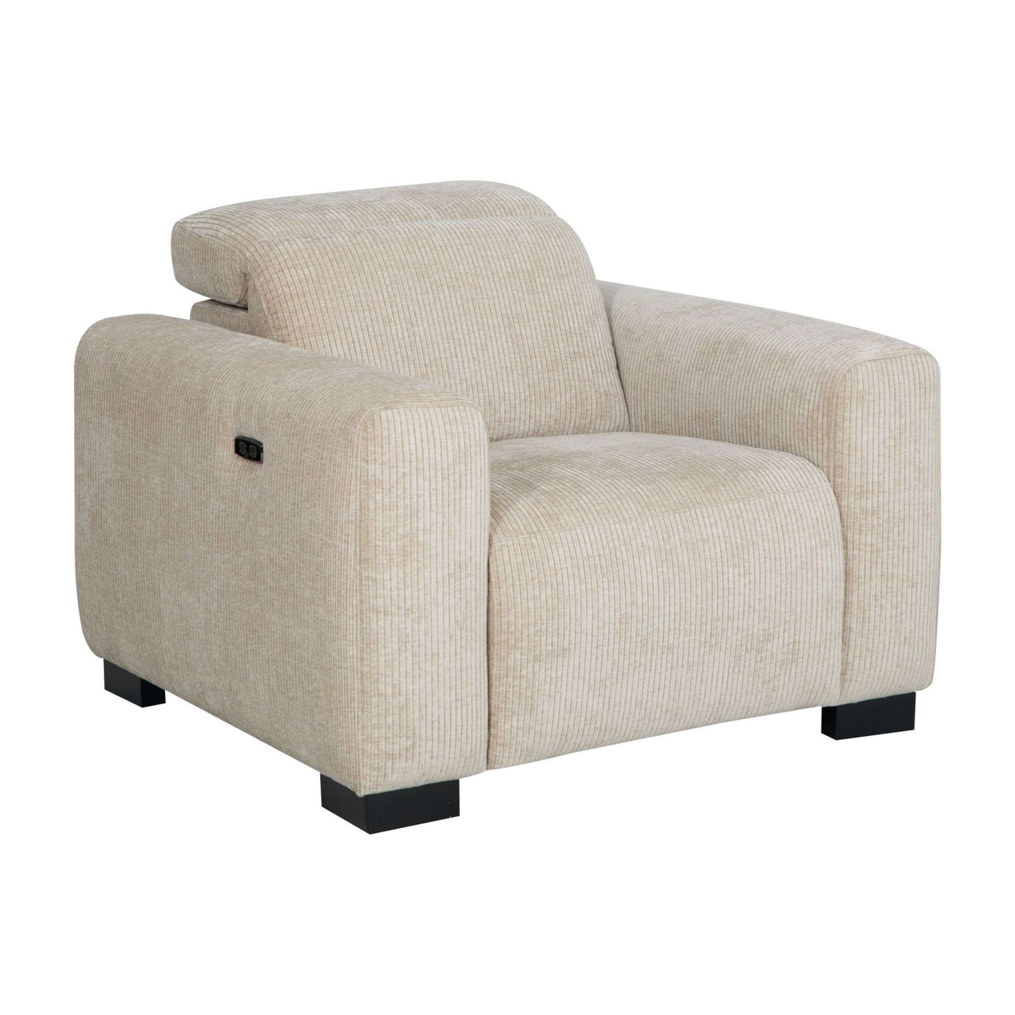 Habitat, Reggie Fabric Recliner Chair in Beige