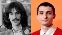 George Harrison and Finn Wolfhard headshots