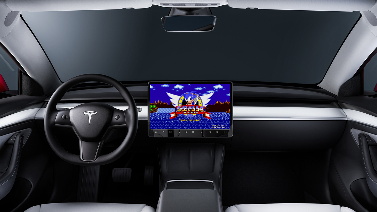The Tesla infotainment system could soon support your entire Steam library