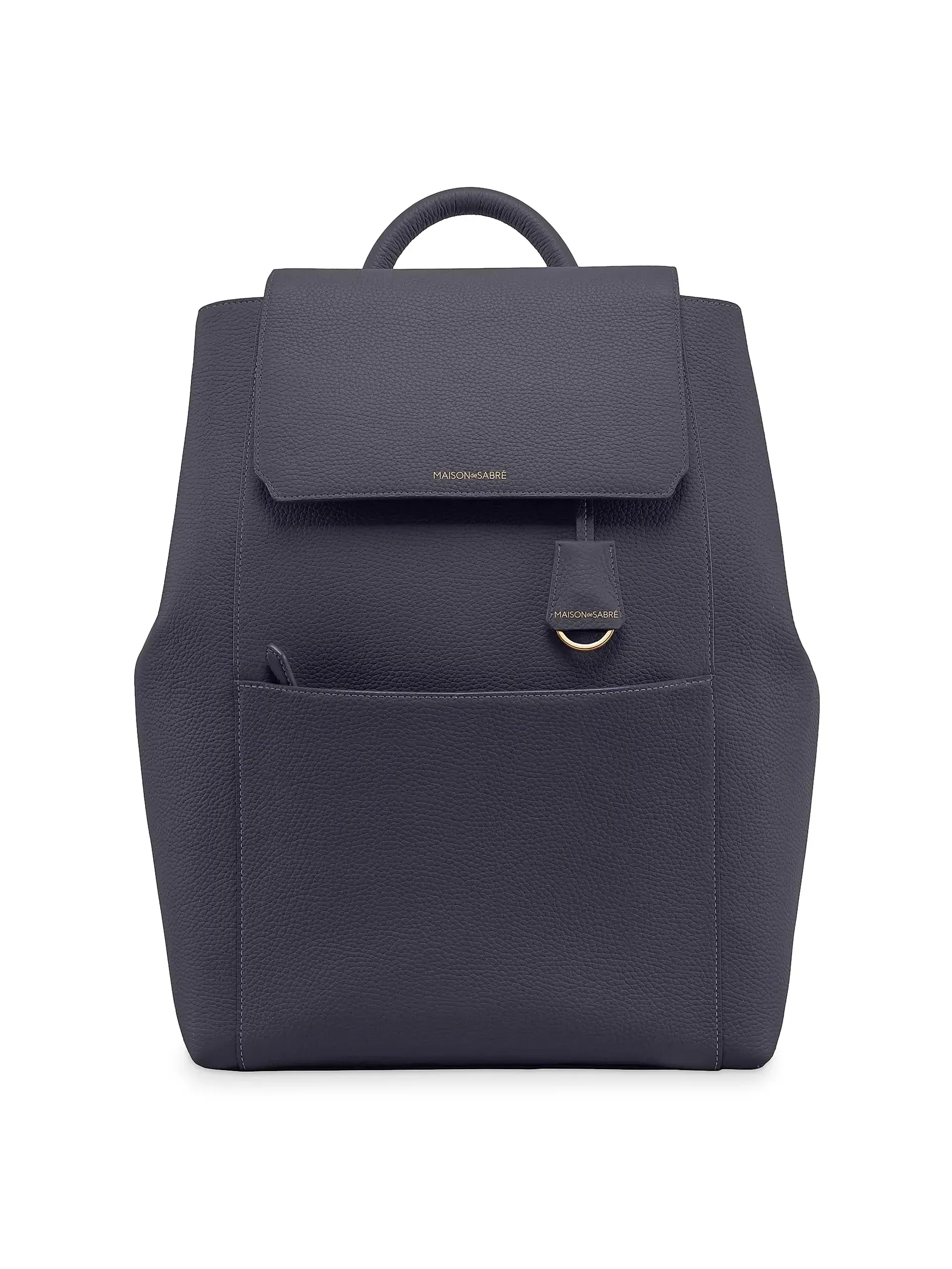Large Leather Soft Backpack