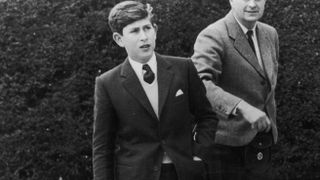 Prince Charles arrives at Gordonstoun School in Scotland