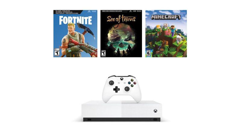 Xbox One S All-Digital + 3 top games now just $149 for Christmas