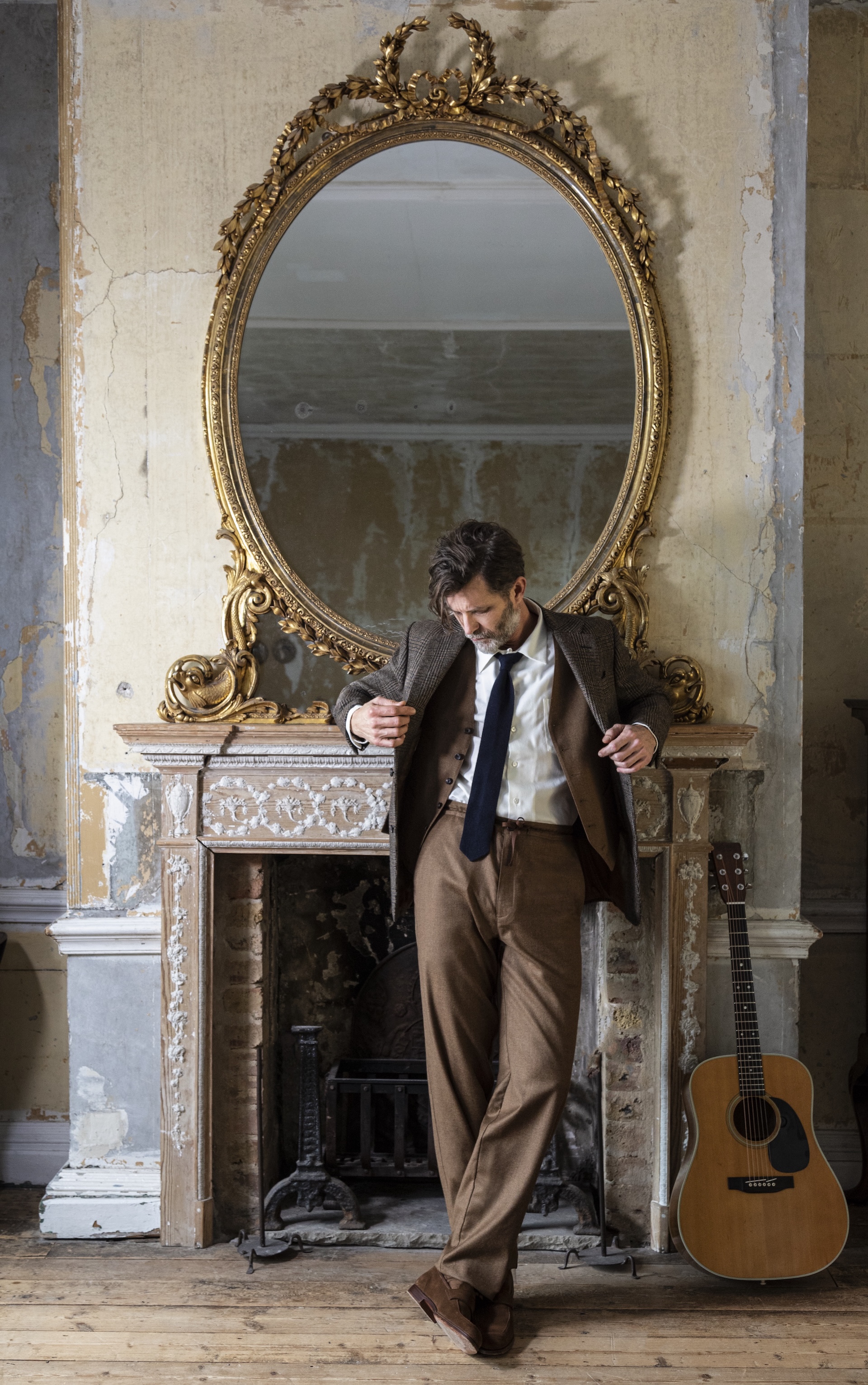A selection of outfits from the Richard James Autumn Winter 25 collection