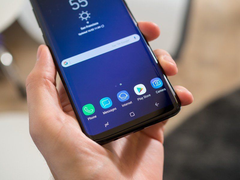 Samsung Galaxy S9 in Midnight Black