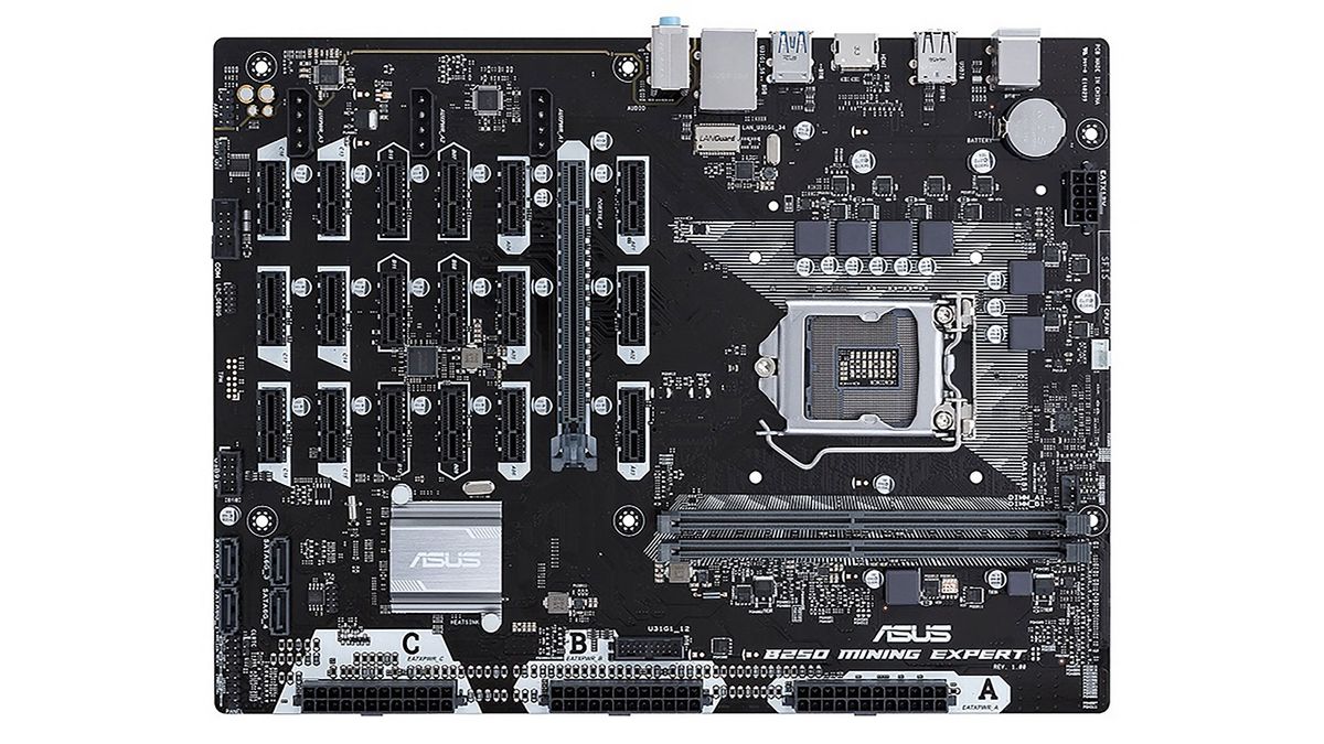 Asus has a motherboard that supports up to 19 GPUs | PC Gamer