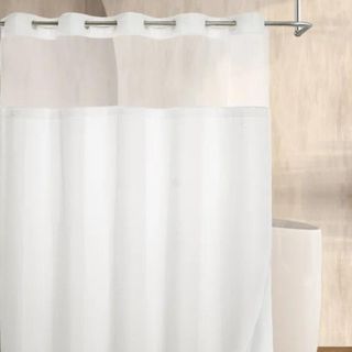 Ramjani Shower Curtain with Liner Included