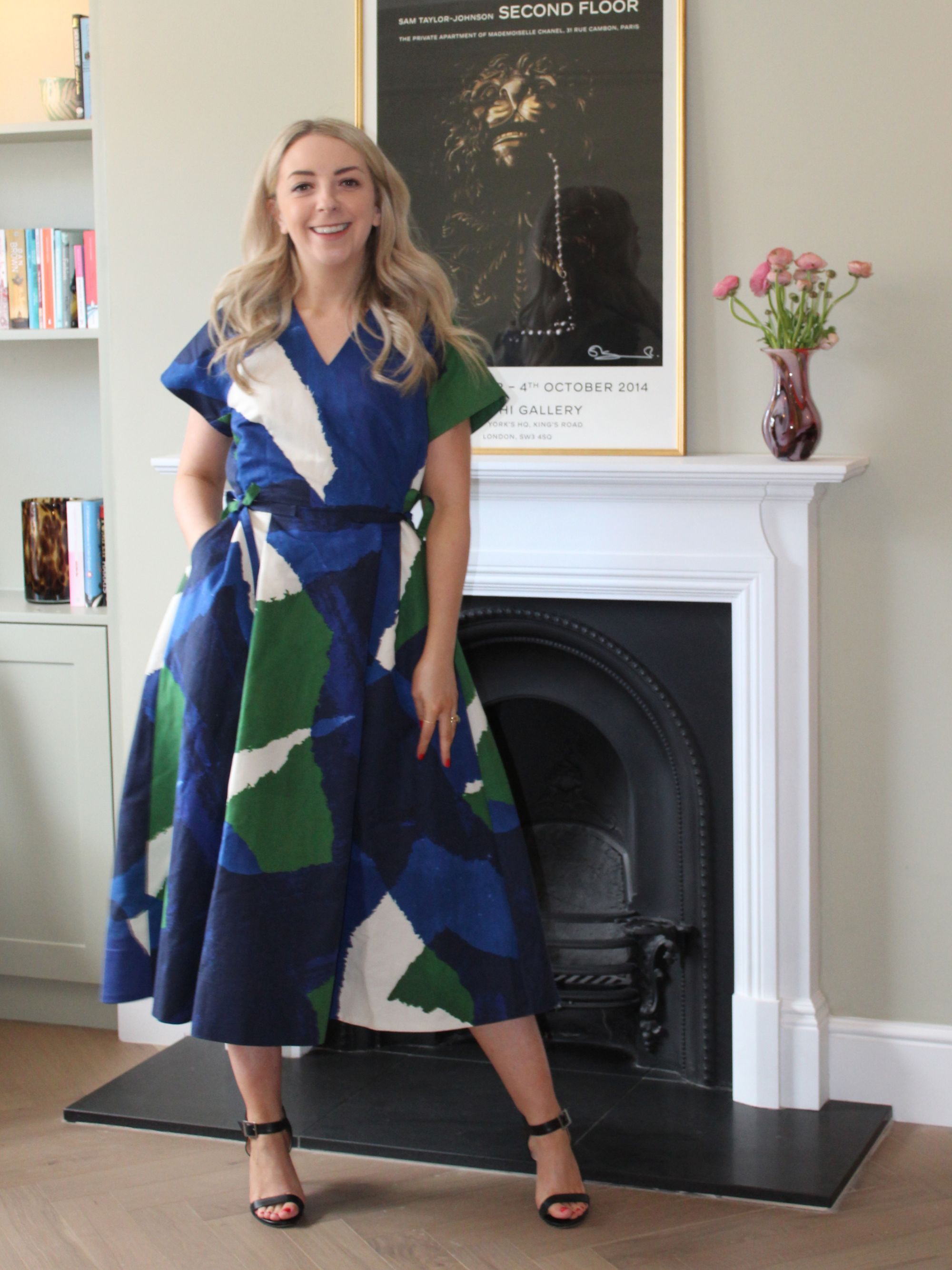 Caroline Parr wearing TOAST dress